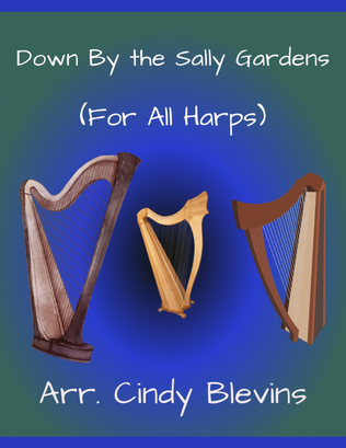 Book cover for Down By the Sally Gardens, for Lap Harp Solo