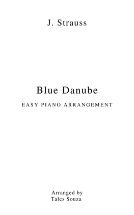 Blue Danube | Easy piano arrangement