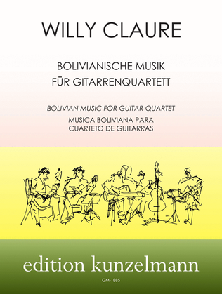 Bolivian music for guitar quartet