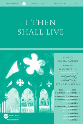 Book cover for I Then Shall Live - Anthem
