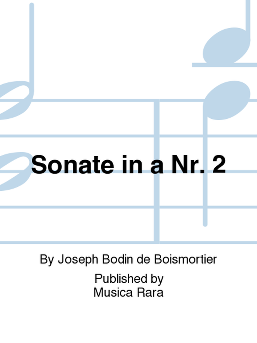 Sonata No. 2 in in A minor