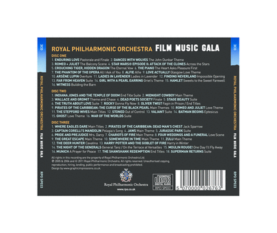 Film Music Gala: Celebration O