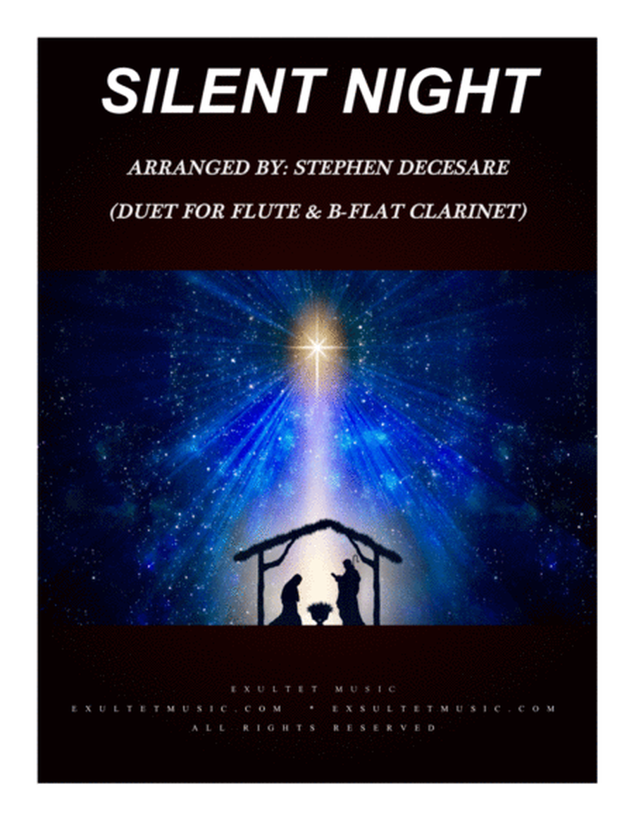 Silent Night (Duet for Flute & Bb-Clarinet) image number null