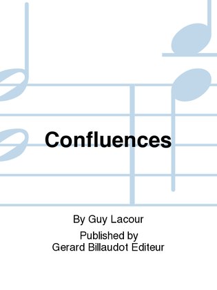 Book cover for Confluences