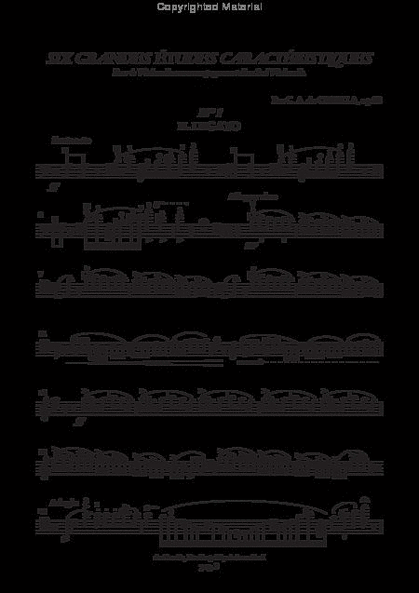 Six grandes etudes caracteristiques op.33