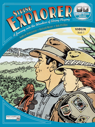 Book cover for String Explorer, Book 1