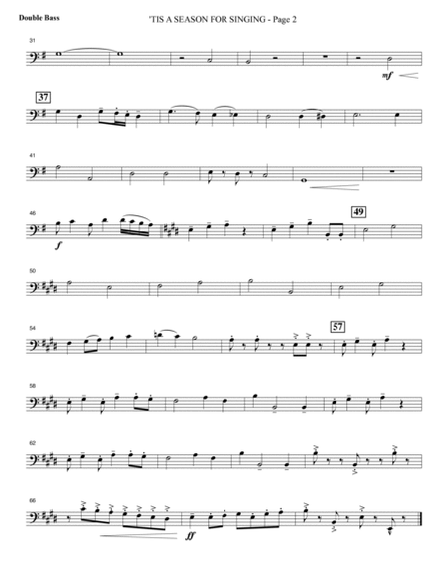 Appalachian Winter (A Cantata For Christmas) - Double Bass