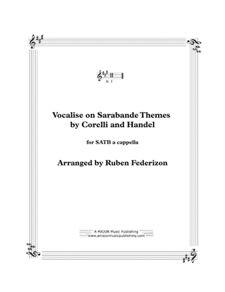 Book cover for Vocalise on Sarabande Themes