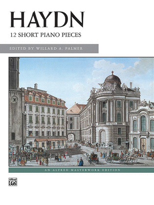 Book cover for Haydn -- 12 Short Piano Pieces