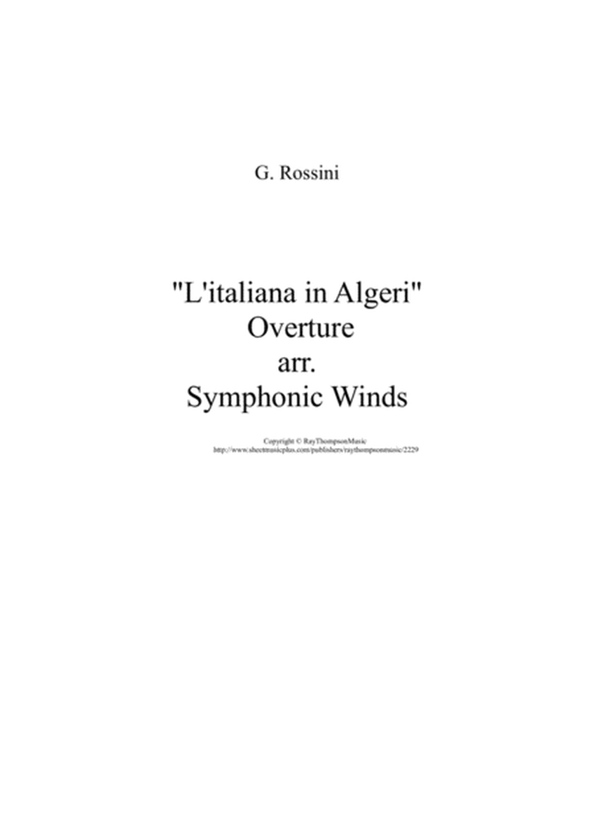 Rossini: L'italiana in Algeri Overture (Complete) - symphonic wind image number null