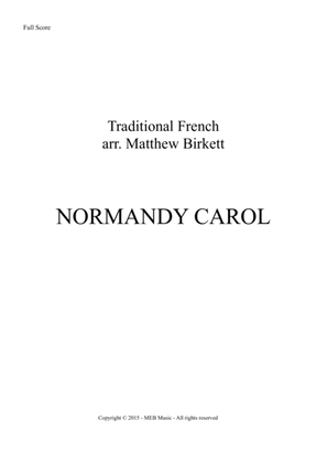 Book cover for Normandy Carol