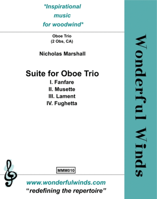 Suite For Oboe Trio