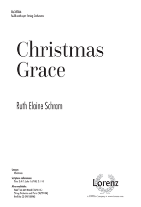 Book cover for Christmas Grace