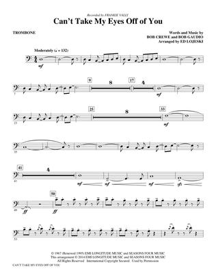 Book cover for Can't Take My Eyes Off Of You (from Jersey Boys) (arr. Ed Lojeski) - Trombone