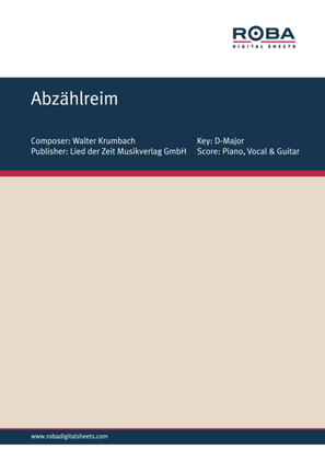 Book cover for Abzahlreim