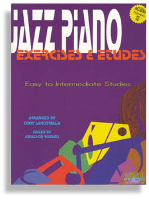 Book cover for Jazz Piano Exercises and Etudes with CD * Book 1