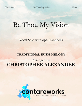 Book cover for Be Thou My Vision (Solo)