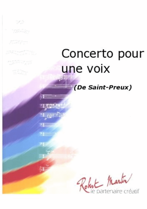 Concerto Pour Une Voix