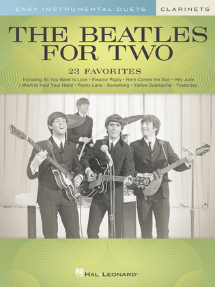 Book cover for The Beatles for Two Clarinets