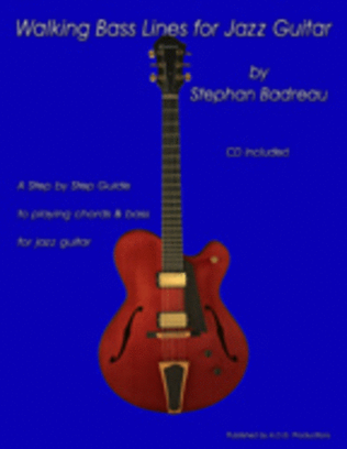 Book cover for Walking Bass Lines for Jazz Guitar