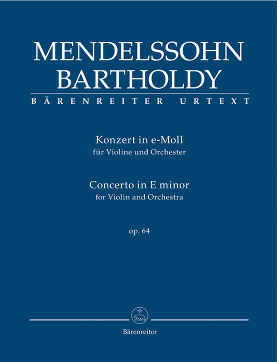 Concerto for Violin and Orchestra e minor, Op. 64