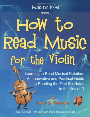 Book cover for How to Read Music for the Violin