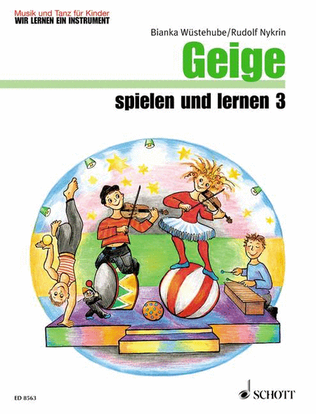 Book cover for Nykrin/wuesteh. Geige Spielen Und Lernen 3