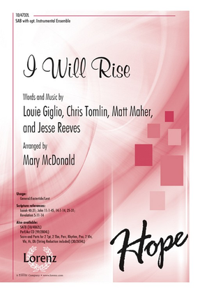 Book cover for I Will Rise