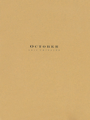Book cover for October – String Orchestra