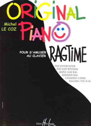Book cover for Original Piano Ragtime