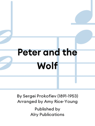 Book cover for Peter and the Wolf