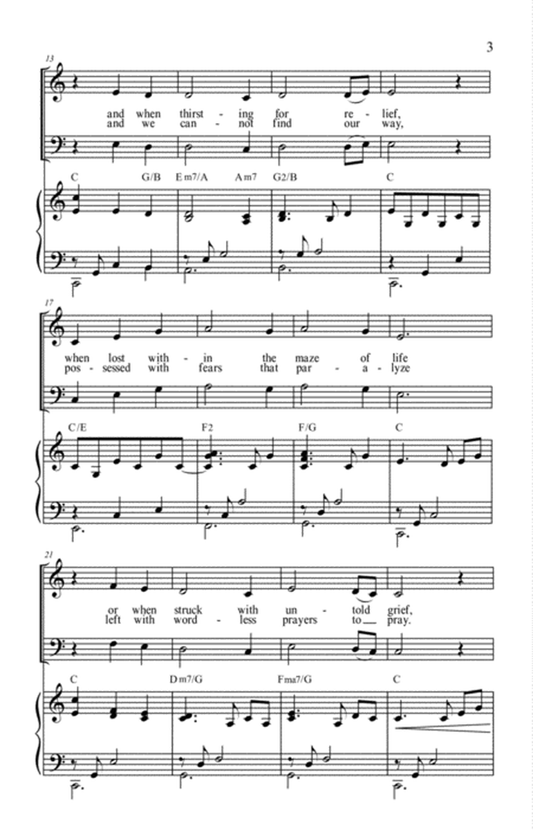 In the Shadow of Your Wings - Choral Anthem (SATB) image number null