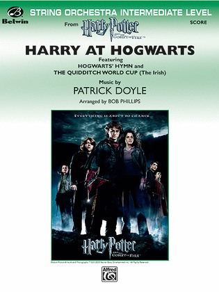 Book cover for Harry at Hogwarts, Themes from Harry Potter and the Goblet of Fire
