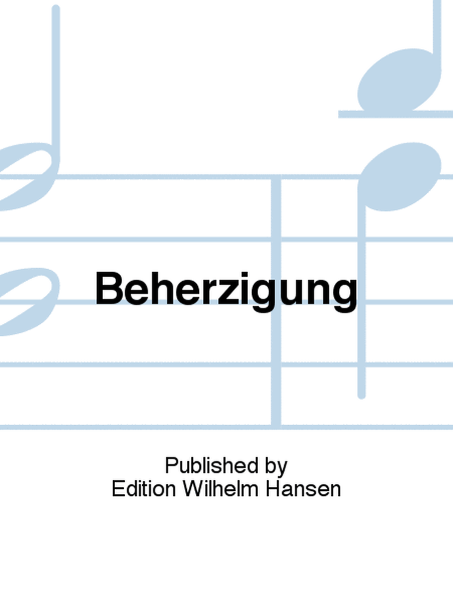 Beherzigung