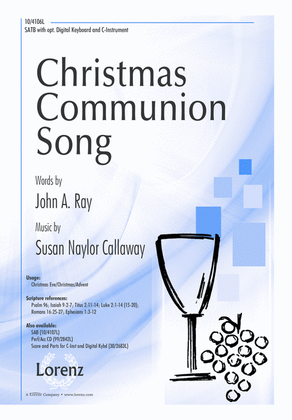 Book cover for Christmas Communion Song