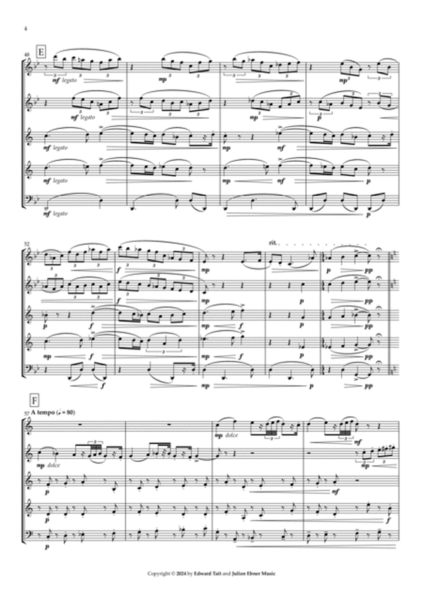 Eclogue (Op. 29) – Score