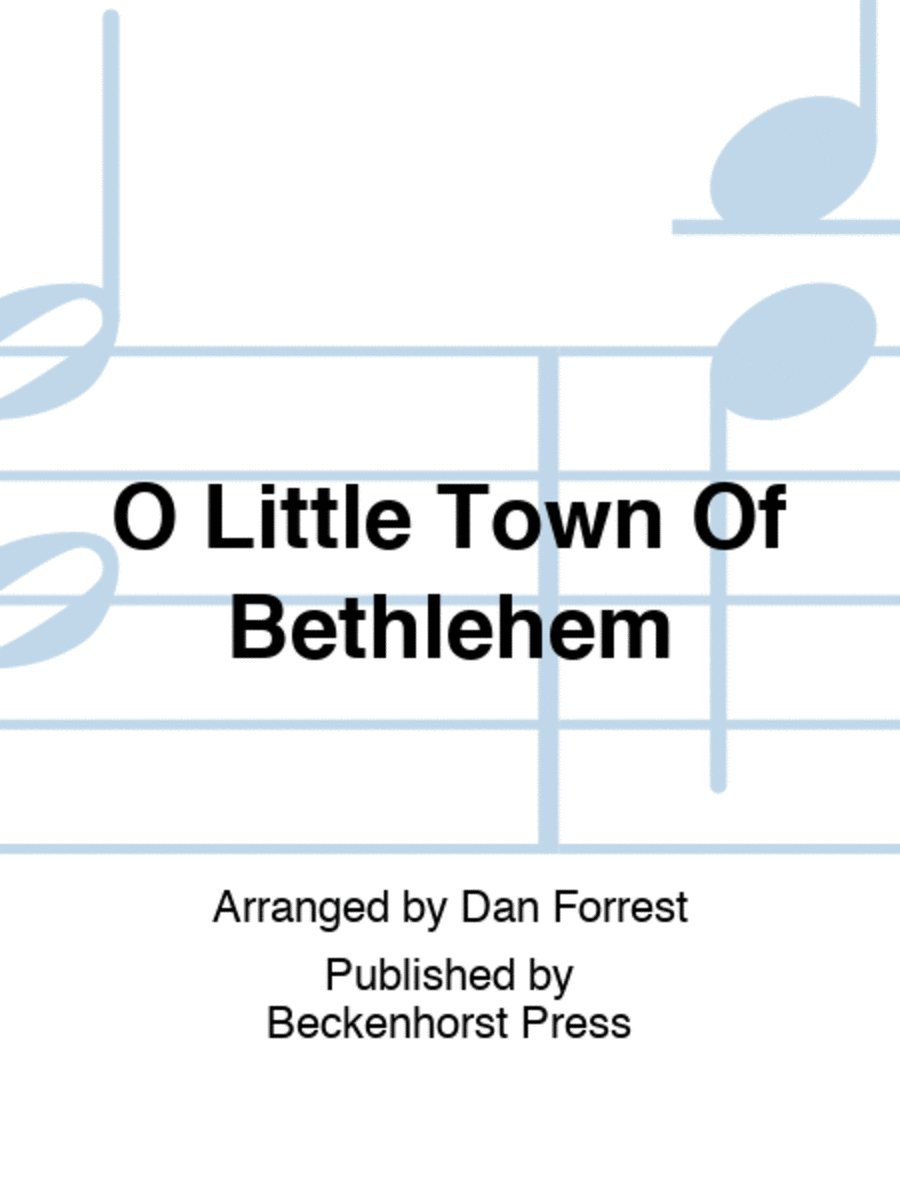 O Little Town Of Bethlehem