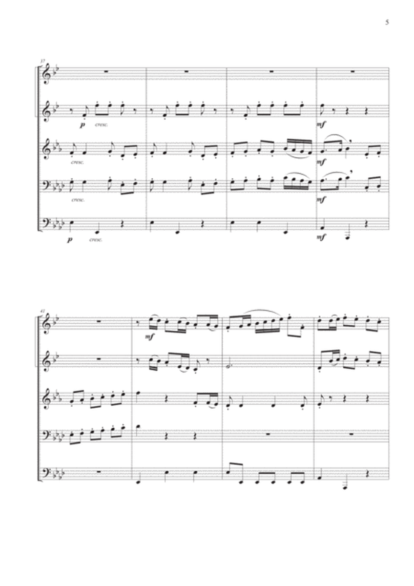 Boccherini's Minuet for Brass Quintet image number null