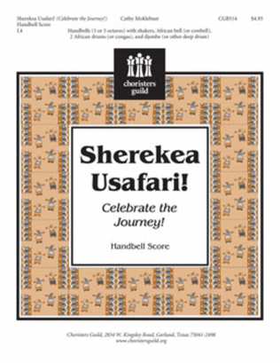 Book cover for Sherekea Usafari! - Handbell Score