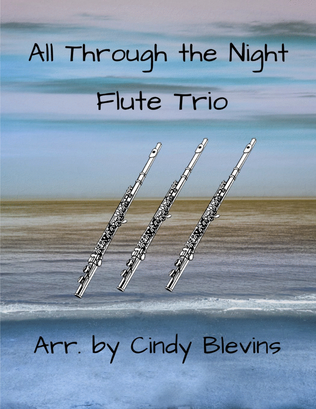 Book cover for All Through the Night, for Flute Trio