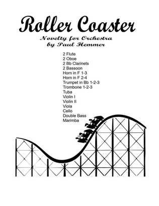 Book cover for Roller Coaster - A Novelty for Orchestra