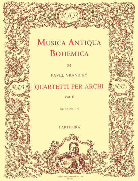 Quartetti II, op. 16, No. 1-6