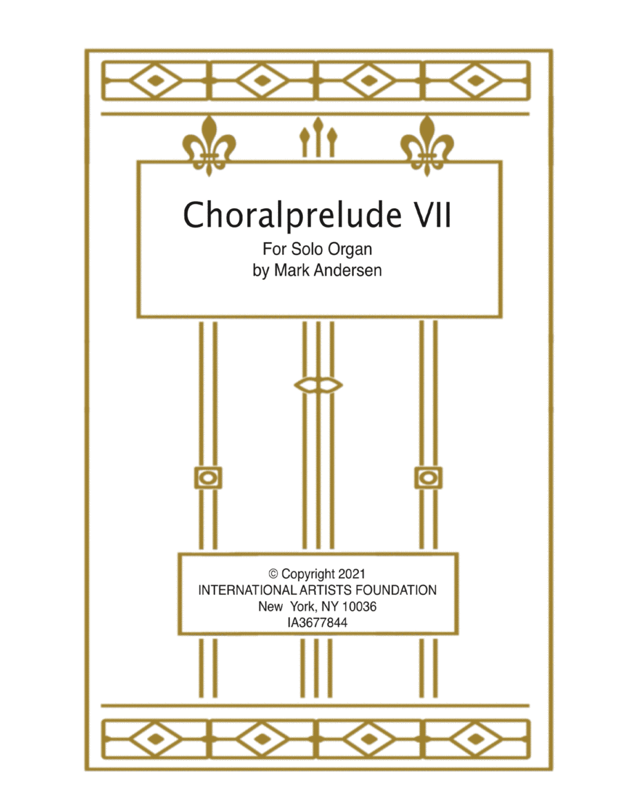 Choralprelude VII for Organ