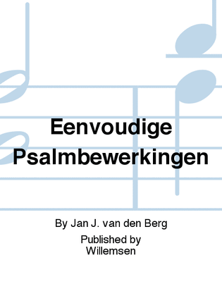 Book cover for Eenvoudige Psalmbewerkingen