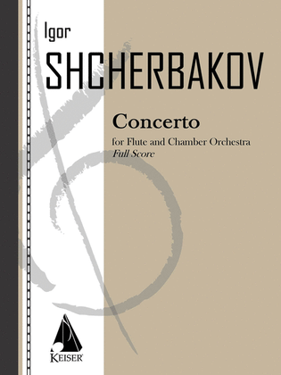 Book cover for Concerto for Flute, Percussion and Strings