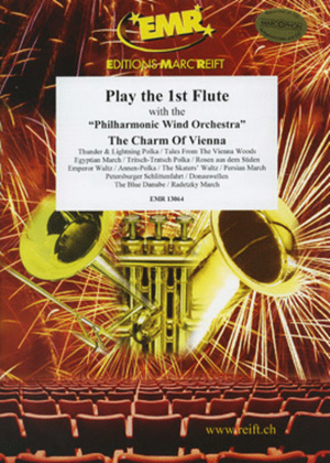 Book cover for Play The 1st Flute With The Philharmonic Wind Orchestra