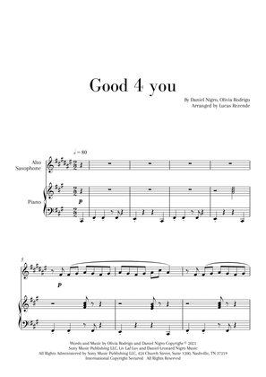 Book cover for Good 4 U