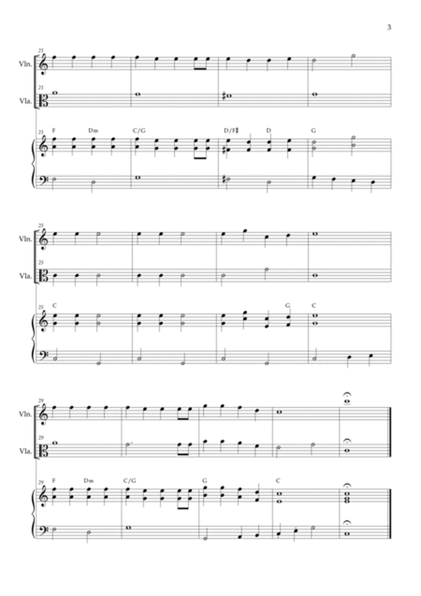 Jingle bells (Violin and Viola) Chords image number null