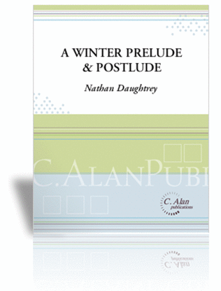 Book cover for A Winter Prelude & Postlude