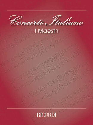 Book cover for Concerto Italiano: I Maestri